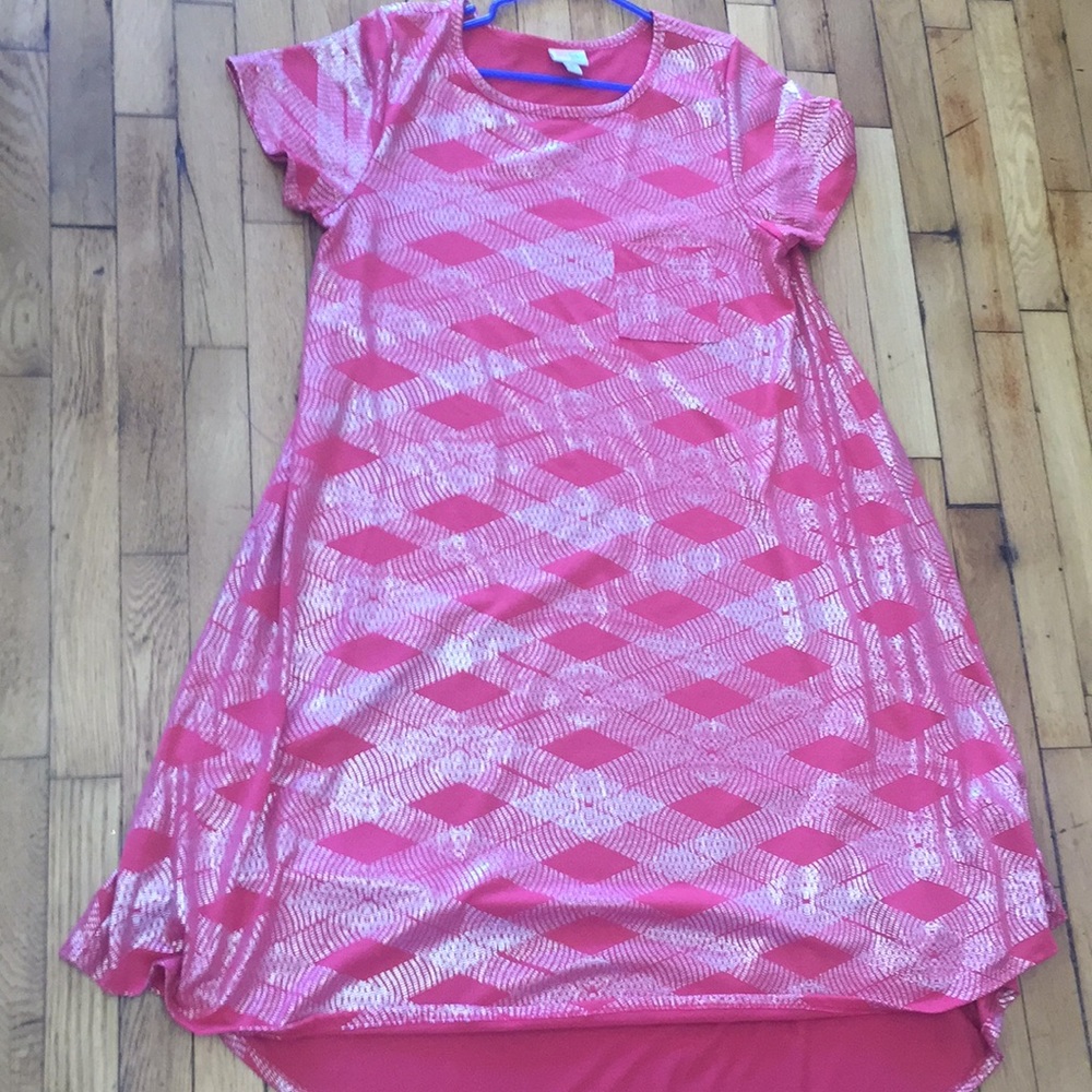 Lularoe XL pink dress